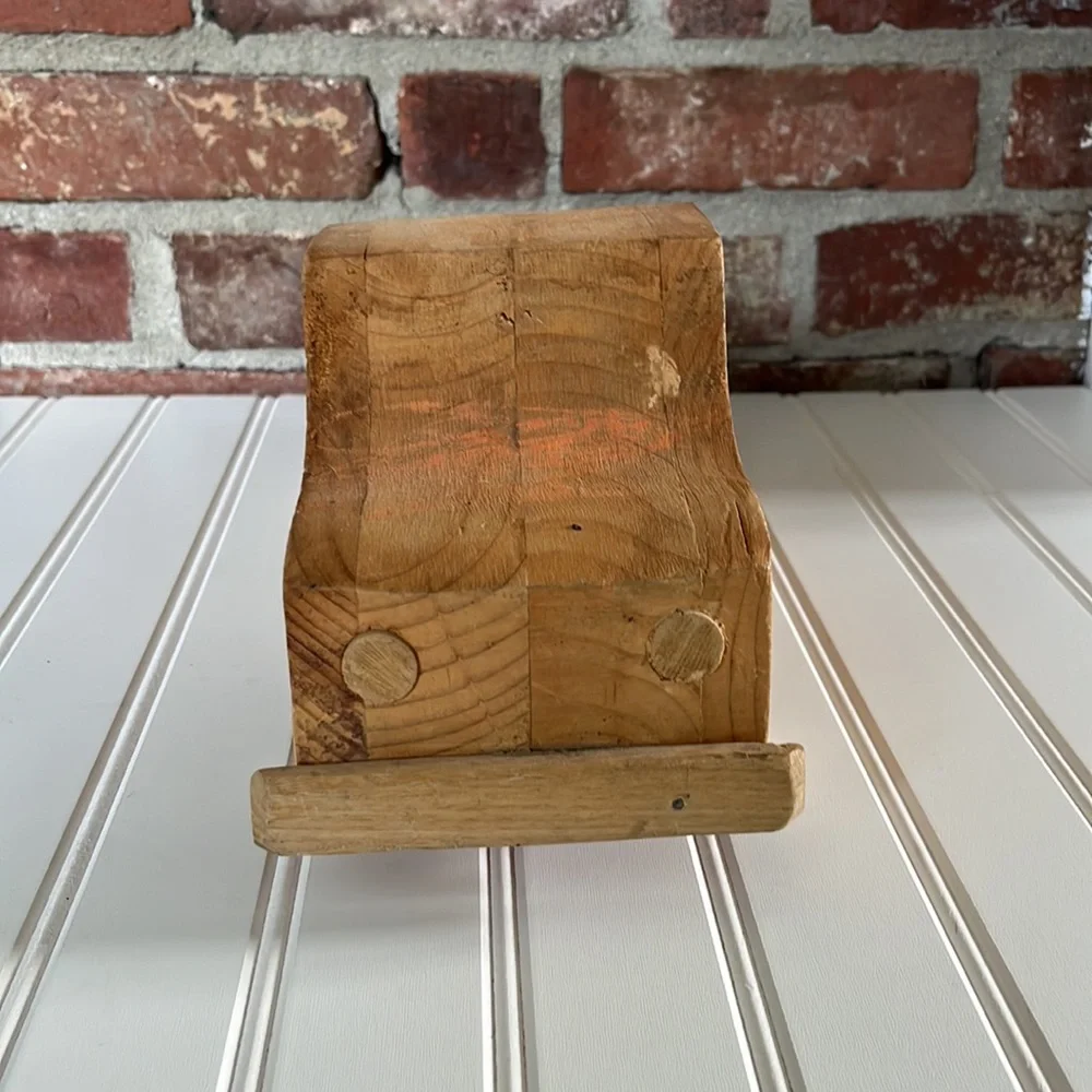 Vintage Handmade Wood Toy Truck